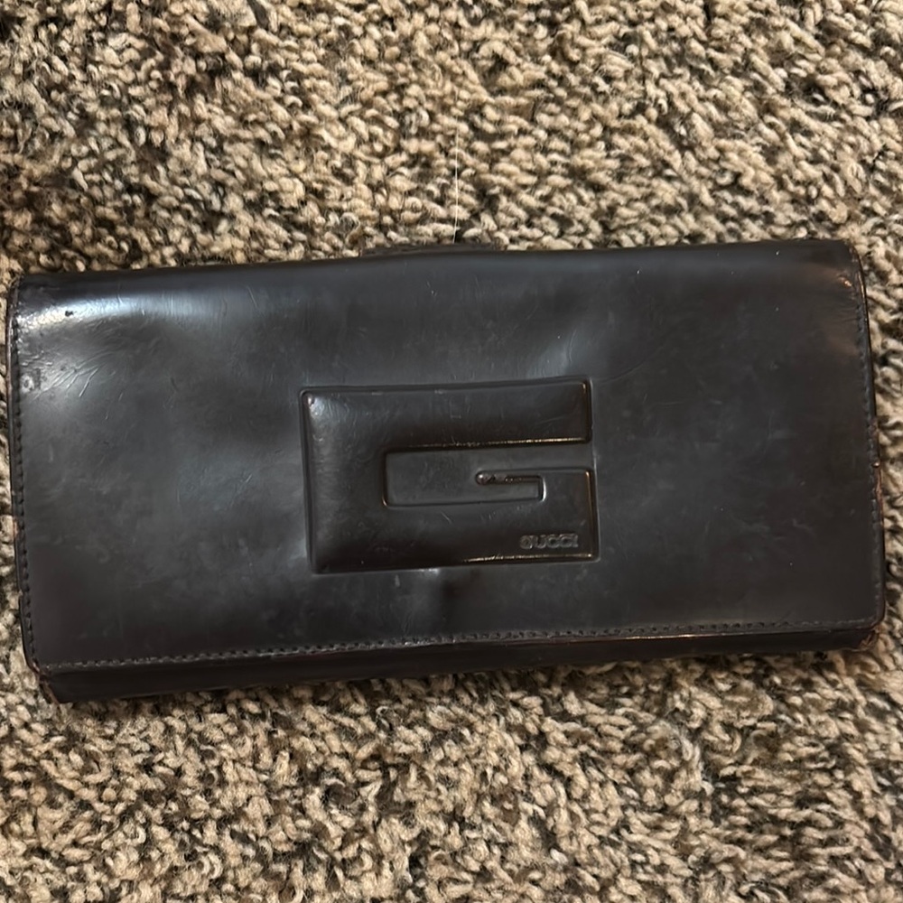Gucci Black Leather Wallet